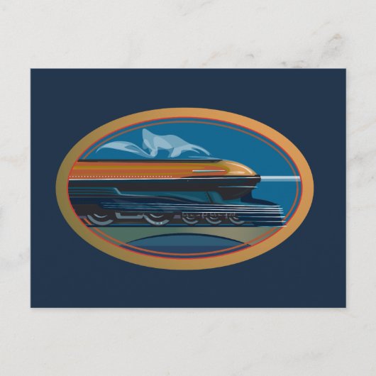 トレインアート ポストカード (正面)