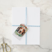 トレインウォーカークリスマスリースフェスティバルカップ ギフトタグ (より糸付き)