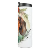 トレインウォーカークリスマスリースフェスティバルカップ タンブラー (回転右)