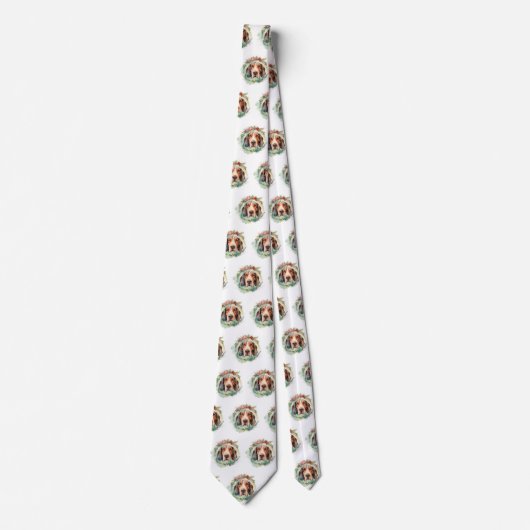 トレインウォーカークリスマスリースフェスティバルカップ ネクタイ (正面)