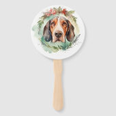 トレインウォーカークリスマスリースフェスティバルカップ ハンドファン (正面)