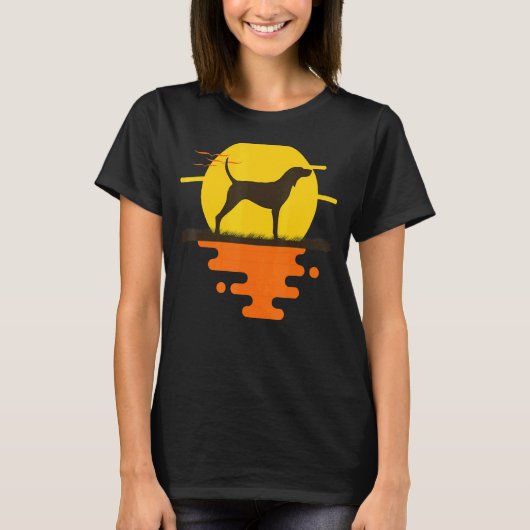 トレインウォーカーコンハウンドッグレトロ4 Tシャツ (正面)