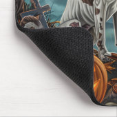 トレインウォーカーハロウィン不気味 マウスパッド (コーナー)