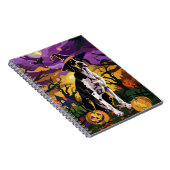 トレインウォーカーハロウィーン魔女カボチャを探す ノートブック (右側)