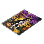 トレインウォーカーハロウィーン魔女カボチャを探す ノートブック (左側)