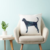 トレインウォーカー水彩画シルエット クッション (椅子)