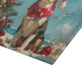 トレインウォーカーConhoundクリスマスヴィンテージビーチ カッティングボード (角)