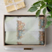 トレインエンジンガール誕生日 薄葉紙 (ギフト)