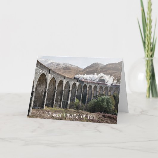 トレインオーバー人間関係バックオントラック恋しく思のユー カード (正面)