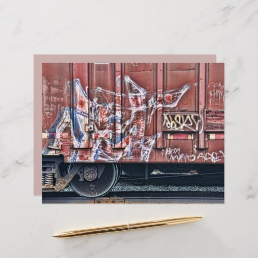 トレイングラフィティグランジアカラフルーバン通りアート (正面/裏面インサイチュ)