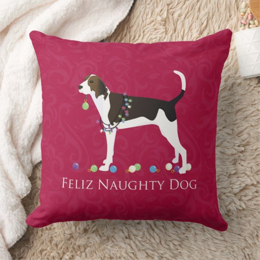 トレイング・ウォーカークリスマスを見る クッション (ブランケット)