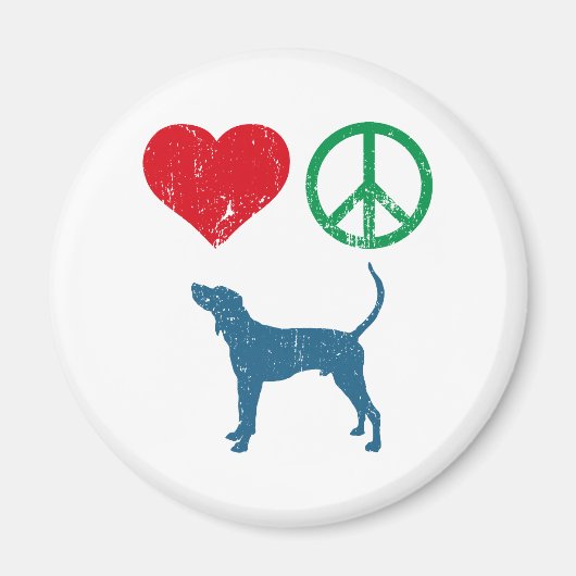 トレイング・ウォーカーコンハウンド マグネット (正面)