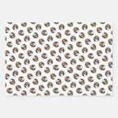 トレイング・ウォーカー絵を描・コンハウンドのオリジナル・ドッグ・アート ラッピングペーパーシート (正面2)