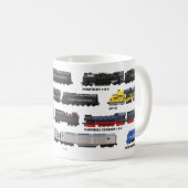 トレインコレクションマグ コーヒーマグカップ (正面右)