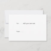 トレインサンキューカード サンキューカード (裏面)