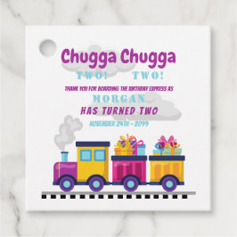 トレインチャッガチョーカートゥーン第2誕生日 フェイバータグ