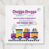 トレインチャッガチョーカートゥーン第2誕生日 フェイバータグ (裏面)