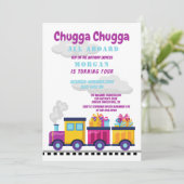 トレインチュガチョオマンガニーエイジ誕生日 招待状 (スタンド正面)