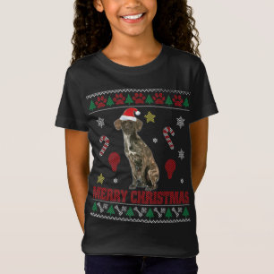 トレインテネシー犬サンタ醜い衣装X Tシャツ