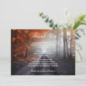 トレイントラックオータムフォレスト悔やみや弔慰サンキューカード サンキューカード (スタンド正面)