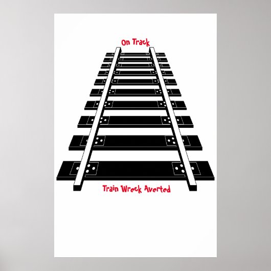 トレイントラックポスター ポスター (正面)