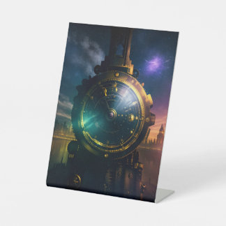 トレインファンキーテーブルの標識 台座サイン