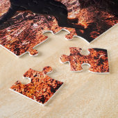 トレインブラック&タンが川に注ぐ ジグソーパズル (側面)