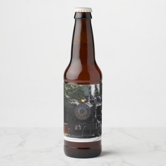 トレインボトルラベル ビールラベル (正面)