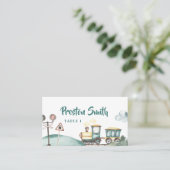 トレインボーイ2nd誕生日座席表テーマ プレイスカード (スタンド正面)