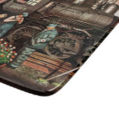 トレインヤードフラワーガーデンバイステヴァンドハノス カッティングボード (角)