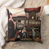 トレインヤードフラワーガーデンバイステヴァンドハノス クッション (ブランケット)