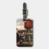 トレインヤードフラワーガーデンバイステヴァンドハノス ラゲッジタグ (正面縦)