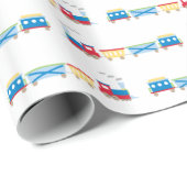 トレインラッピング紙ブルース ラッピングペーパー (ロールコーナー)