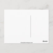 トレインレックアットモンパルナス1895ヴィンテージ ポストカード (裏面)