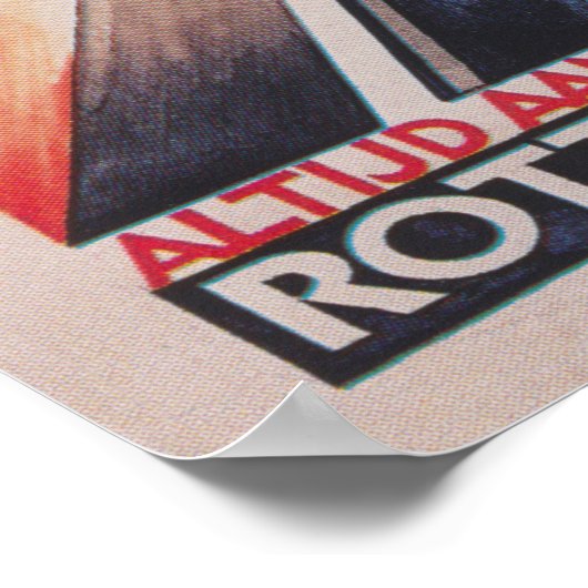 トレイン,アールデコヴィンテージアートポスター ポスター (角)