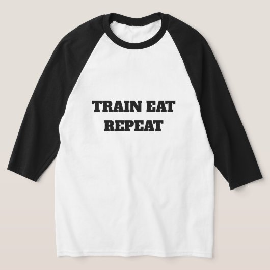 トレイン・イート・リピート Tシャツ (レイダウン)