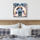 「トレイン」キャンバス印刷 キャンバスプリント (インサイチュ (寝室))