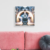 「トレイン」キャンバス印刷 キャンバスプリント (インサイチュ (リビング))