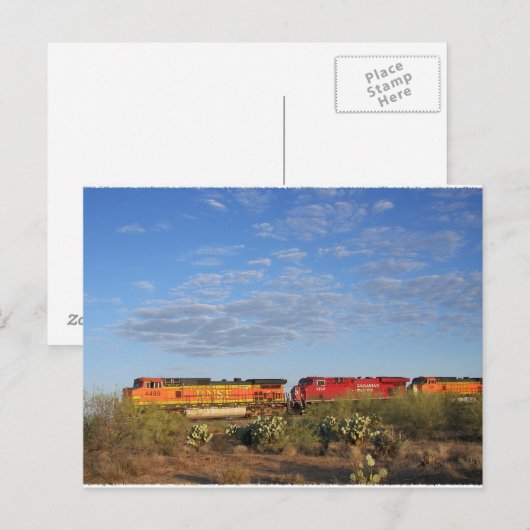トレイン ポストカード (正面/裏面)