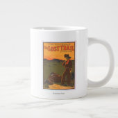 トレイ失ったル-喜劇西洋劇 ジャンボコーヒーマグカップ (右)