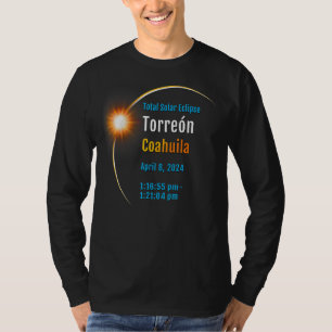 トレオンコアフライラメキシコ太陽のトタル日食2024 0 Tシャツ