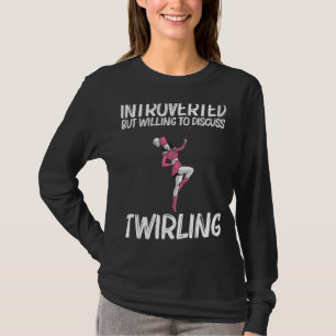 トレカッコいいリング女男性へ性バトントワリング Tシャツ