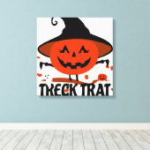 トレクトラットカボチャ キャンバスプリント (インサイチュ (ウッドフロア))