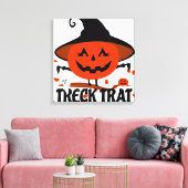 トレクトラットカボチャ キャンバスプリント (インサイチュ (リビング))