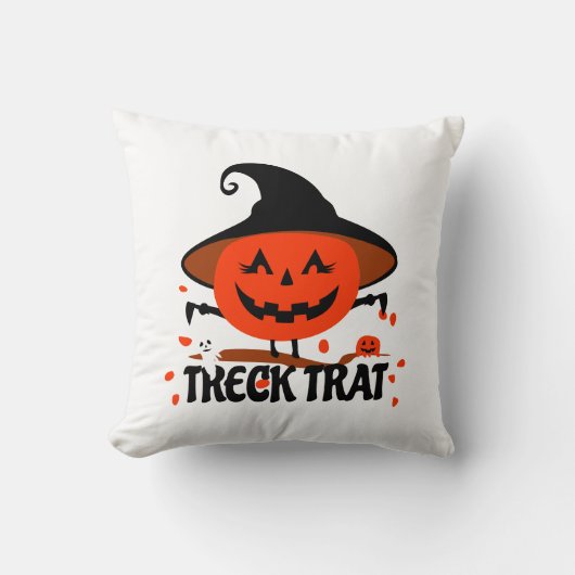 トレクトラットカボチャ クッション (正面)