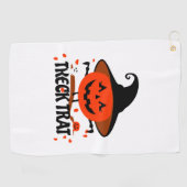 トレクトラットカボチャ ゴルフタオル (横)