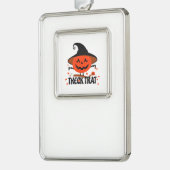 トレクトラットカボチャ シルバープレートフレームオーナメント (左)