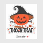 トレクトラットカボチャ シール (シート)