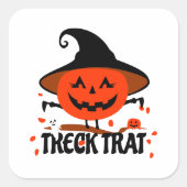 トレクトラットカボチャ スクエアシール (正面)