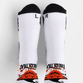 トレクトラットカボチャ ソックス (上部)